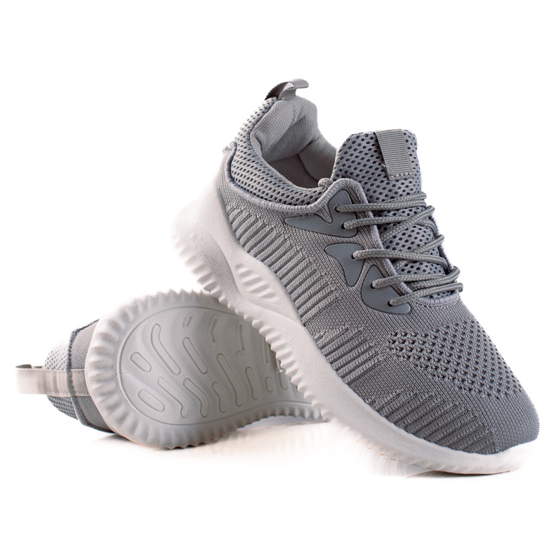 TRENDI Sportschuhe Turnschuhe grau