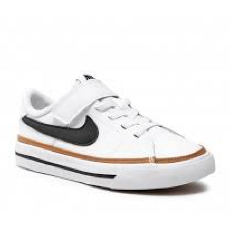 Nike Court Legacy (PSV) Jr DA5381-102 Schuhe weiß schwarz