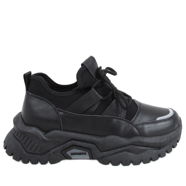 Aston schwarze Turnschuhe