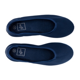 BM Marineblaue Ballerinas von Geneseo für Kinder