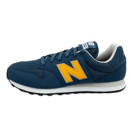 Schuhe New Balance M GM500VC1 marineblau gelb