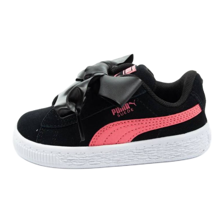 Puma Suede Heart Jewel Jr 370570 02 schwarz