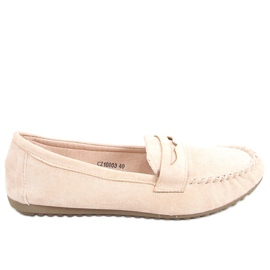 Rello Beige Damen-Slipper