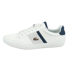 Lacoste Chaymon 120 M 12WN1 Schuhe weiß marineblau