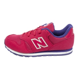 New Balance Jr YC373PY Schuhe rot marineblau