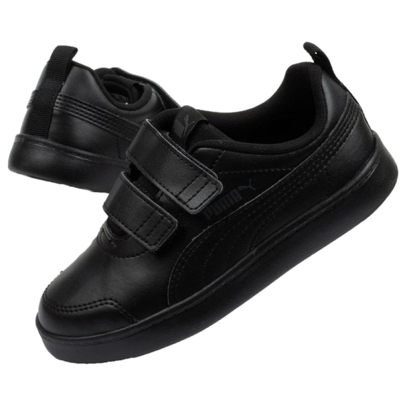 Puma Courtflex Kleinkinder Jr. 371544 06 schwarz