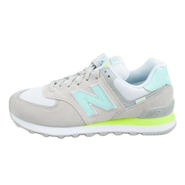 New Balance WWL574SS2 weiß grau grün