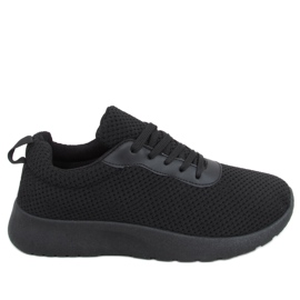 Zatto Allblack Socken Socken schwarz