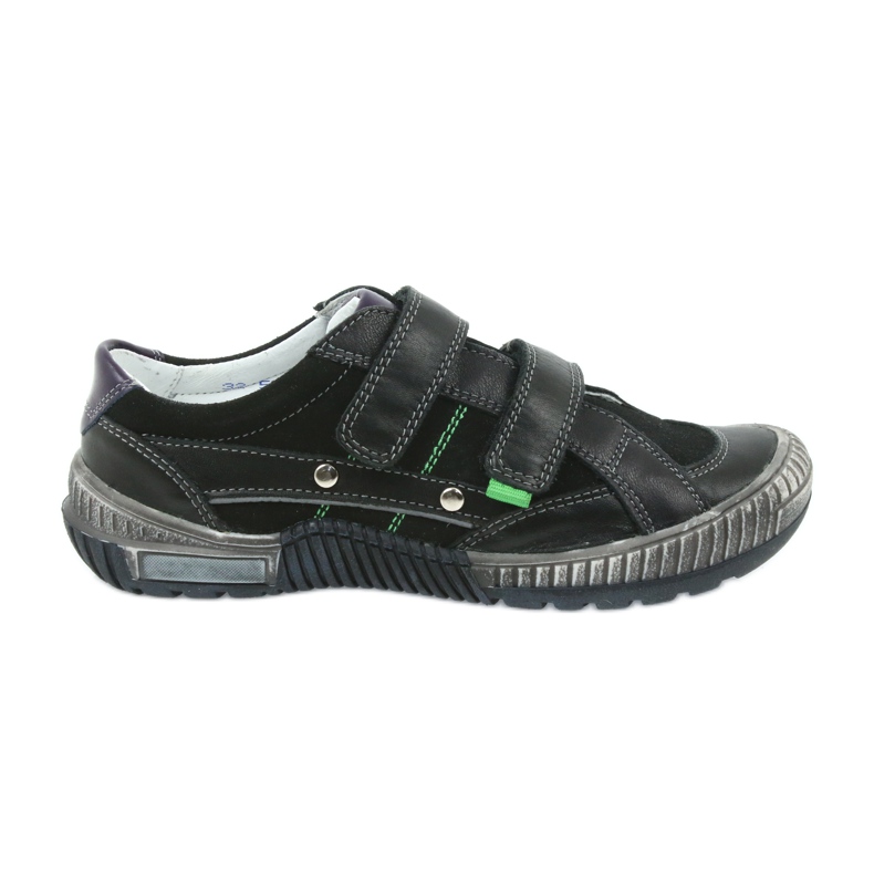 Jungenschuhe Bartek 55287 schwarz grau grün