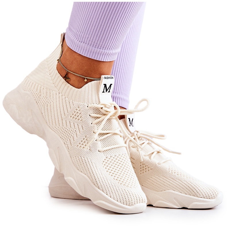 PS1 Sportschuhe Sneaker Stoff Hellbeige Nolene