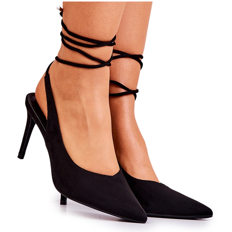 PS1 Schwarze Callie High Heels