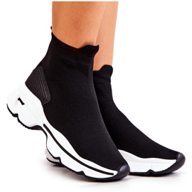 PS1 Schwarze Bailee High Sock Sportschuhe
