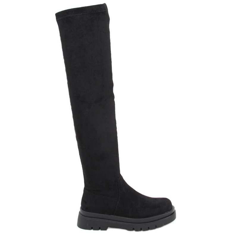 Klas Schwarze Overknee-Stiefel für Damen
