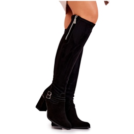PA2 Wildleder schwarze Arianne Stiefel