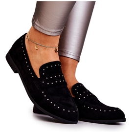 PL5 Wildleder-Loafer mit Jets La.Fi Black Maliyah schwarz