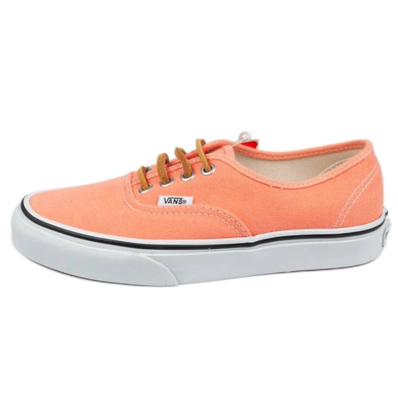 Vans Authentic 0VOEAQH Schuhe schwarz orange