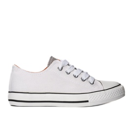 Weiße Turnschuhe für Kinder von Senco