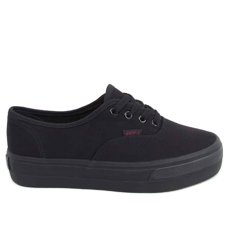 Sneaker mit hoher Sohle Donau All Black schwarz