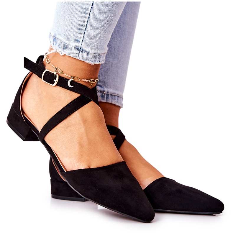 WS1 Pumps auf niedrigen Absätzen Schwarz Giovanna