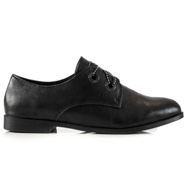 La.Fi Elegante Schnürschuhe schwarz