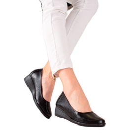 Lässige VINCEZA-Pumps schwarz