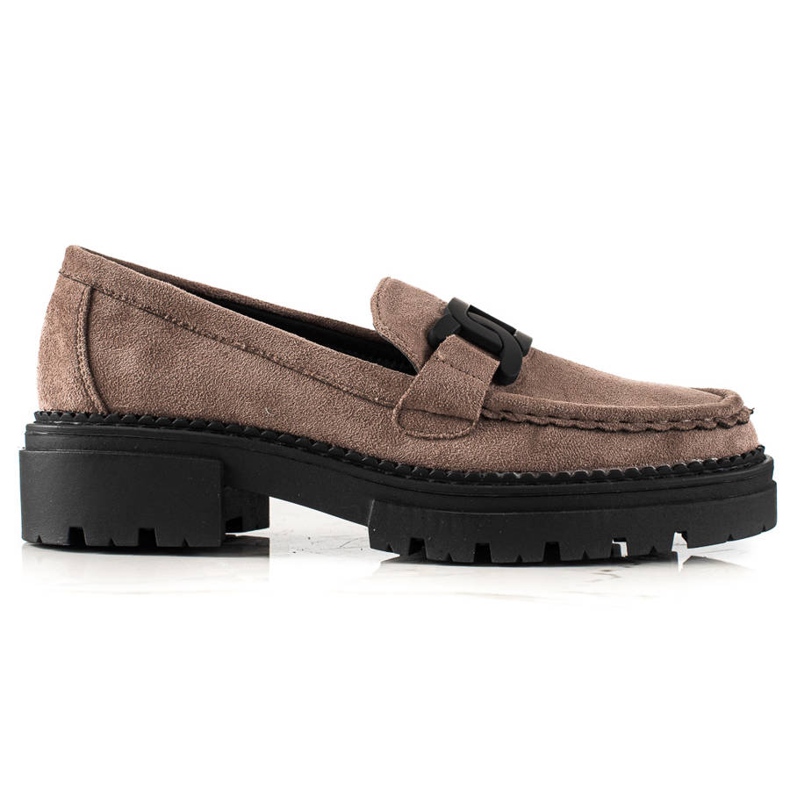 Modische LA.FI-Loafer beige braun