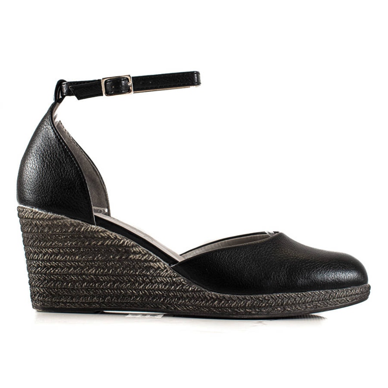 W. Potocki Sandalen Pumps auf Koturnie Potocki schwarz