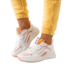 Ingram weiße holografische Turnschuhe