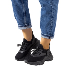 Schwarze Barnes-Turnschuhe