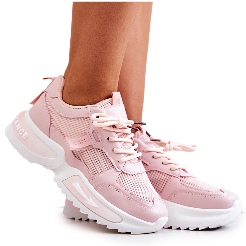 PM1 Sportschuhe Turnschuhe Mesh Rosa Zoomey
