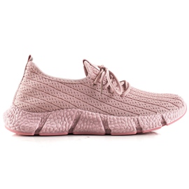TRENDI Rosa Sportschuhe
