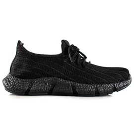 TRENDI Schwarze Sportschuhe
