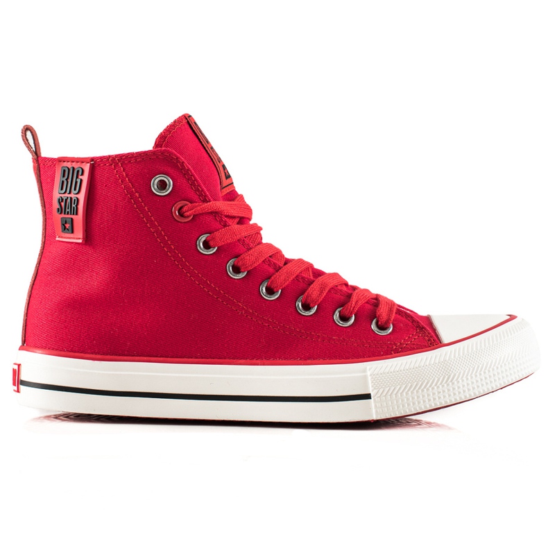 Hohe Turnschuhe Big Star JJ274128 rot