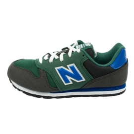 New Balance Jr YC373KE Schuhe schwarz grün