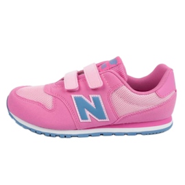 New Balance Jr YV500TPP Schuhe schwarz rosa