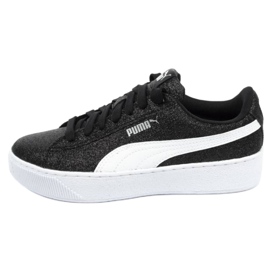Puma Vikky Platform Glitz Jr 366856 02 schwarz blau