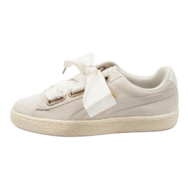Puma Suede Heart Satin W 362714 04 beige golden