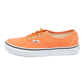 Vans Authentic 0VOEC9D Schuhe weiß orange