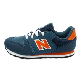 New Balance Jr YC373KN Schuhe schwarz marineblau