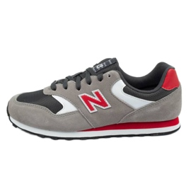 New Balance M ML393VT1 Schuhe weiß rot grau
