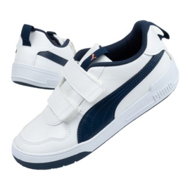 Puma Multiflex Junior 380740 07 weiß navy blau