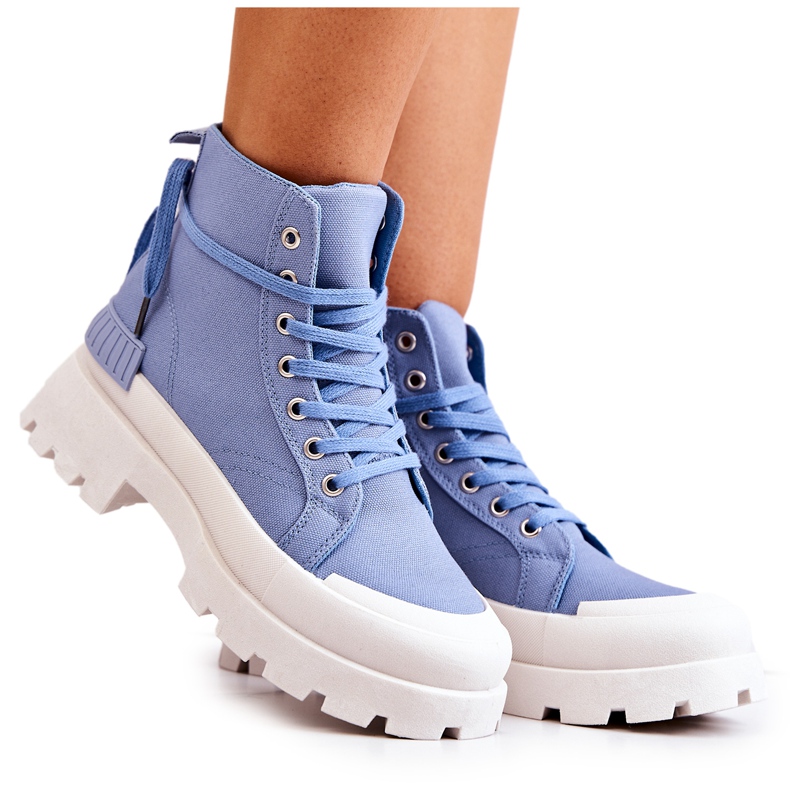 PS1 Treue blaue gebundene Stiefel