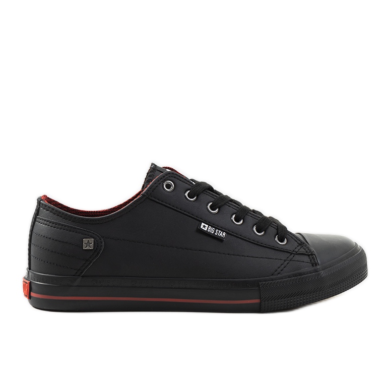 Big Star schwarze Herrenturnschuhe DD174259