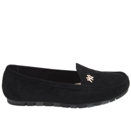 Schwarze Sekue-Slipper für Damen