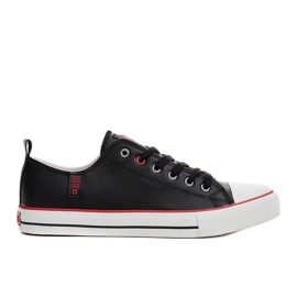 Big Star schwarze Herrenturnschuhe JJ174068