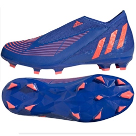 Adidas Predator Edge.3 Ll Fg Jr GW2359 Fußballschuhe blau blau und marineblau