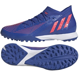 Adidas Predator Edge.3 Tf M GW9999 Fußballschuhe blau blau