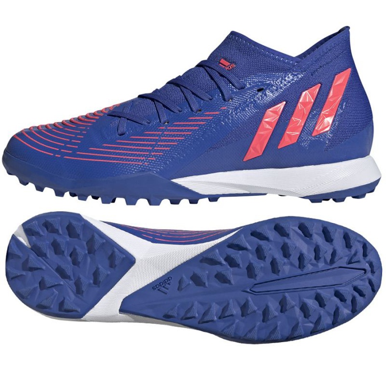 Adidas Predator Edge.3 Tf M GW9999 Fußballschuhe blau blau