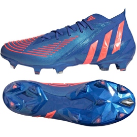 Adidas Predator Edge.1 Fg M H02932 Fußballschuhe blau blau