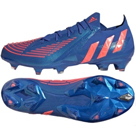 Adidas Predator Edge.1 L Fg M H02954 Fußballschuhe blau blau